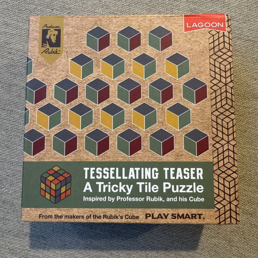 Lagoon Rubik's Tessellating Teaser A Very Tricky Tile Puzzle